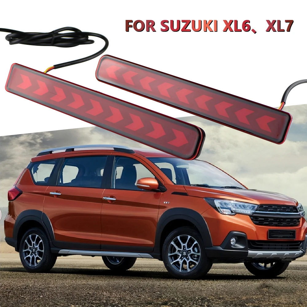 Car Accessories Xl6 - 2Pcs Car LED Rear Bumper Light