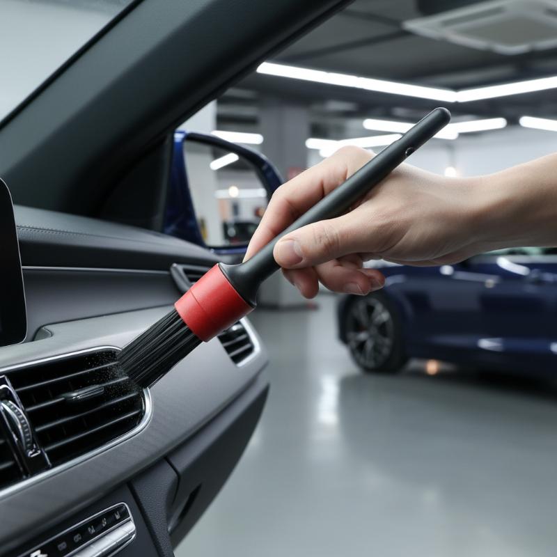 Car Detailing Brush - 6Pcs Car Detailing Brush Essential Kit