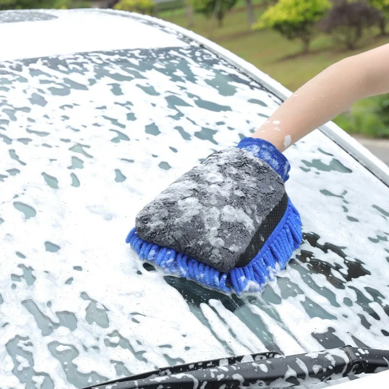 Microfiber Car Wash Gloves Che - Car Detailing Brush review and price