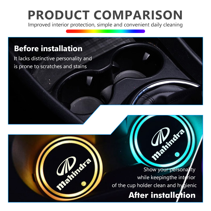 Car Water Cup Coaster Drinks H - Car Accessories Xuv 300 review and price