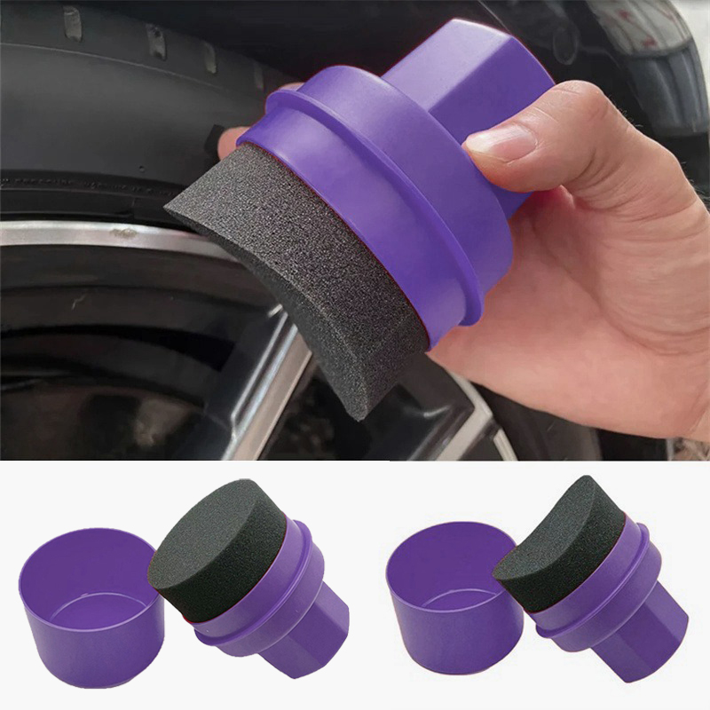 Car Tire Waxing Sponge Car Wax - Car Detailing Brush review and price