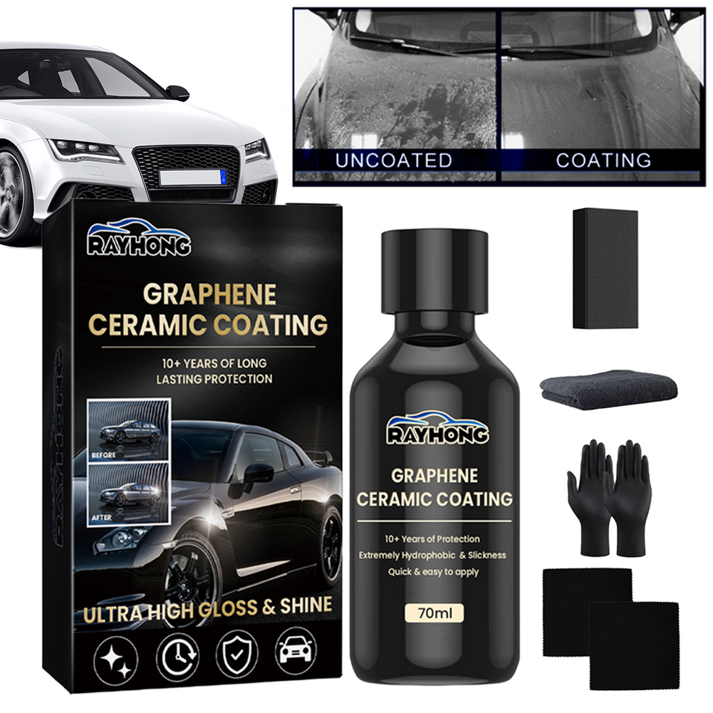 70ml Graphene Ceramic Coating  - Car Detailing Brush review and price