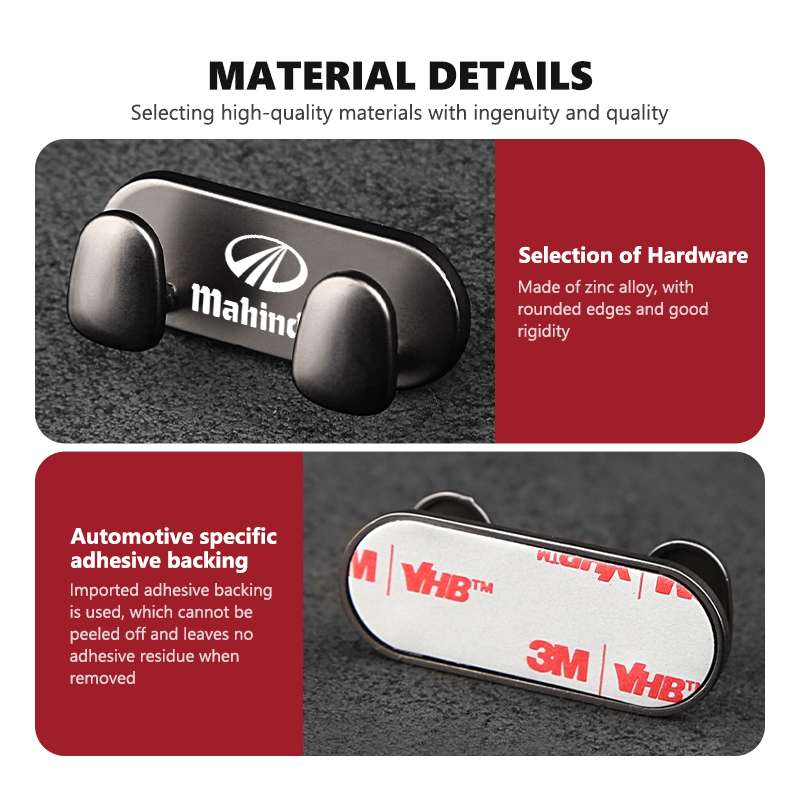 Zinc Alloy Car Hook Indoor Wal - Car Accessories Xuv 300 review and price