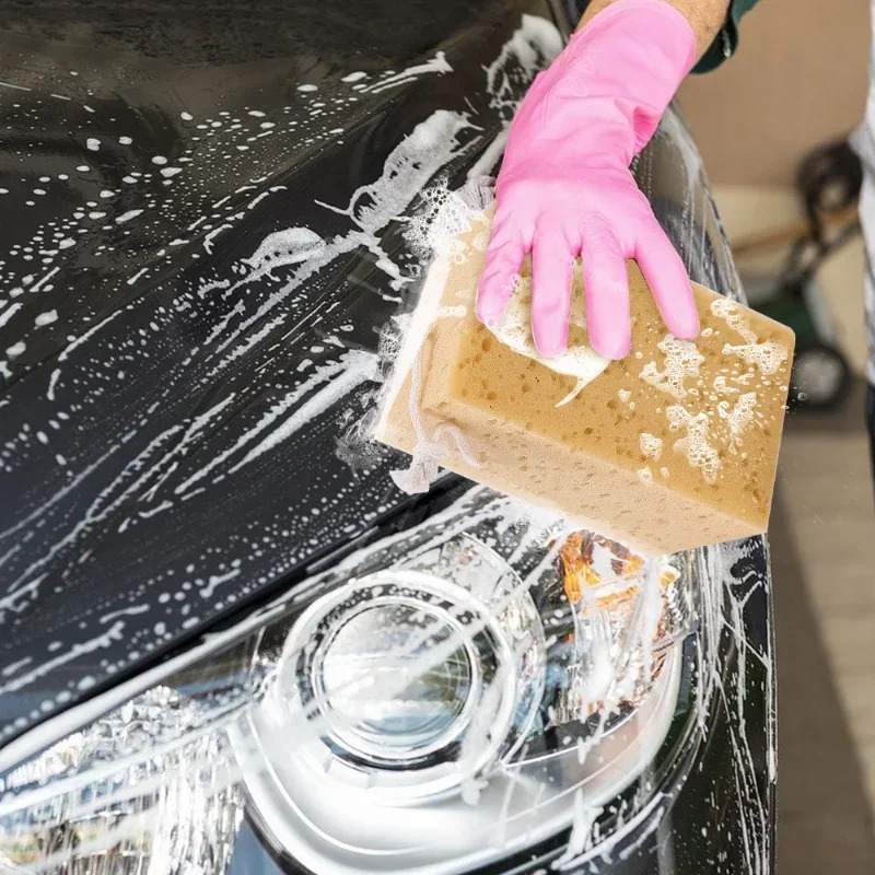 Car Washing Sponge Large Honey - Car Detailing Brush review and price