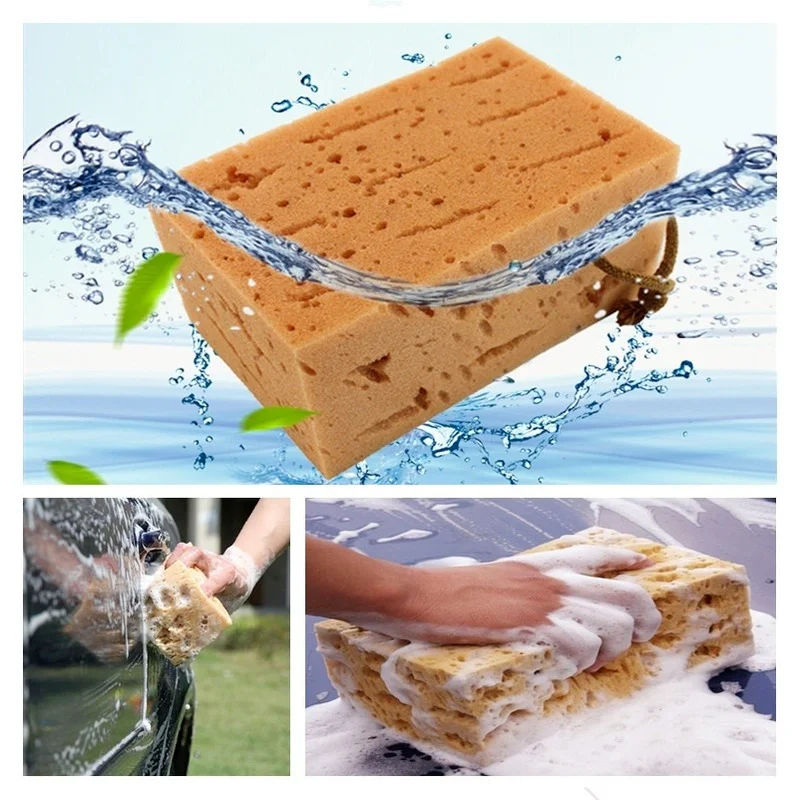Car Washing Sponge Large Honey - Car Detailing Brush review and price