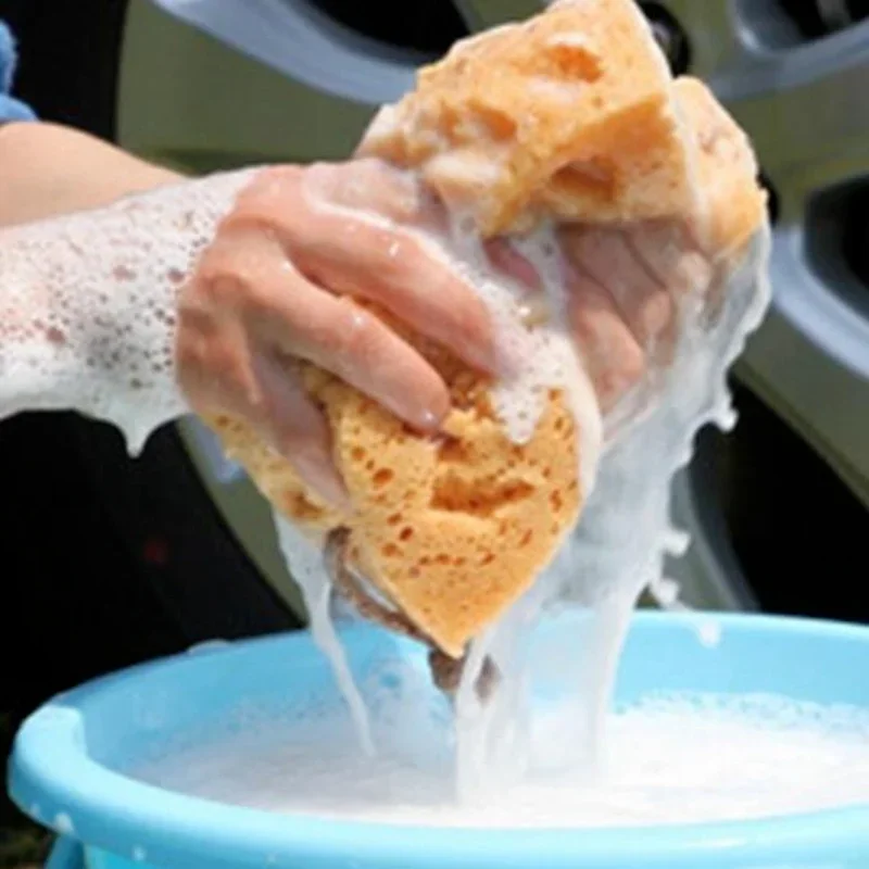 Car Washing Sponge Large Honey - Car Detailing Brush review and price