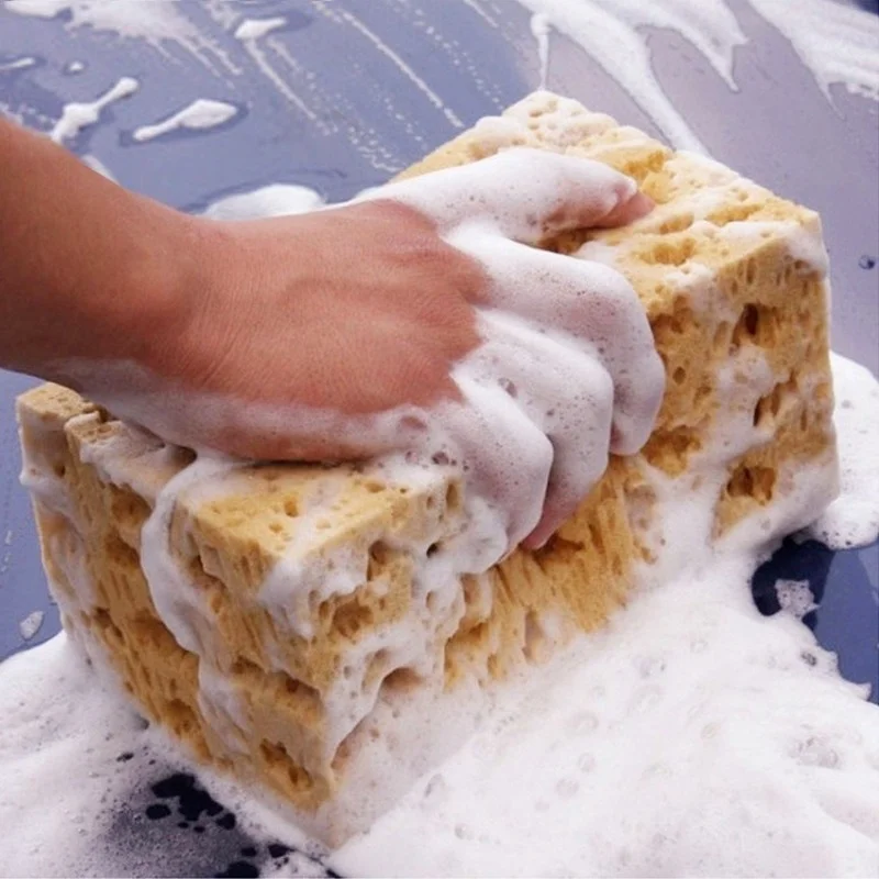 Car Washing Sponge Large Honey - Car Detailing Brush review and price