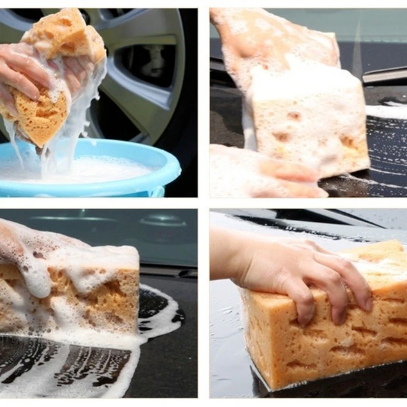 Car Washing Sponge Large Honey - Car Detailing Brush review and price