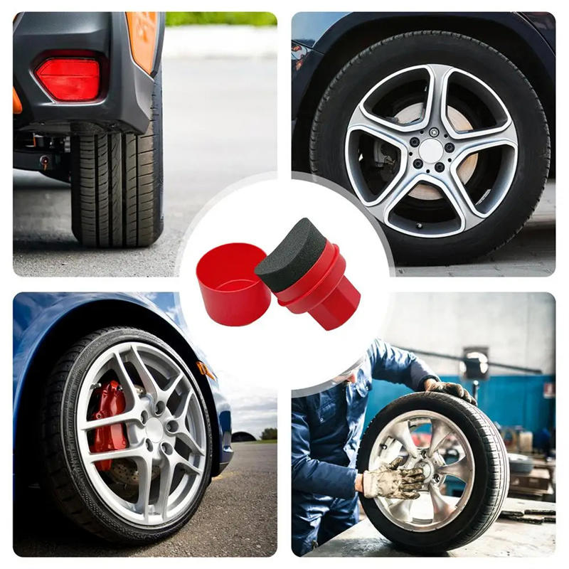 Car Tire Waxing Sponge Car Wax - Car Detailing Brush review and price