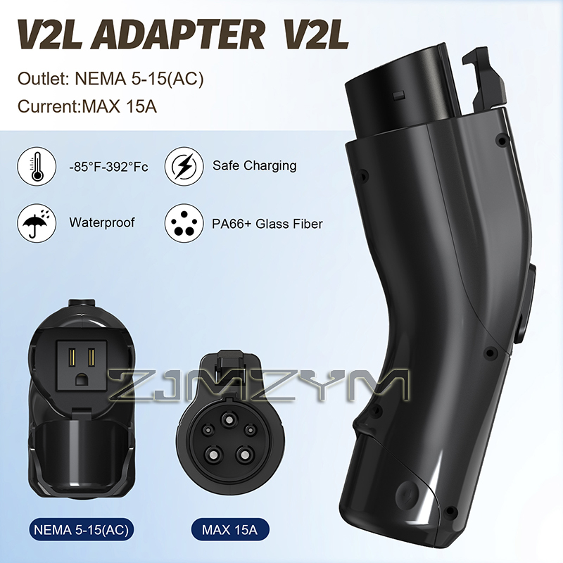 Portable V2L Adapter Type1 15A - Car Accessories Useful review and price