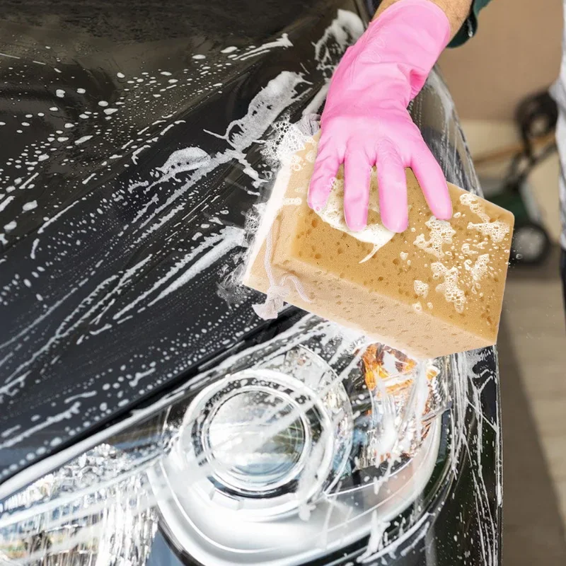 Car Washing Sponge Large Honey - Car Detailing Brush review and price