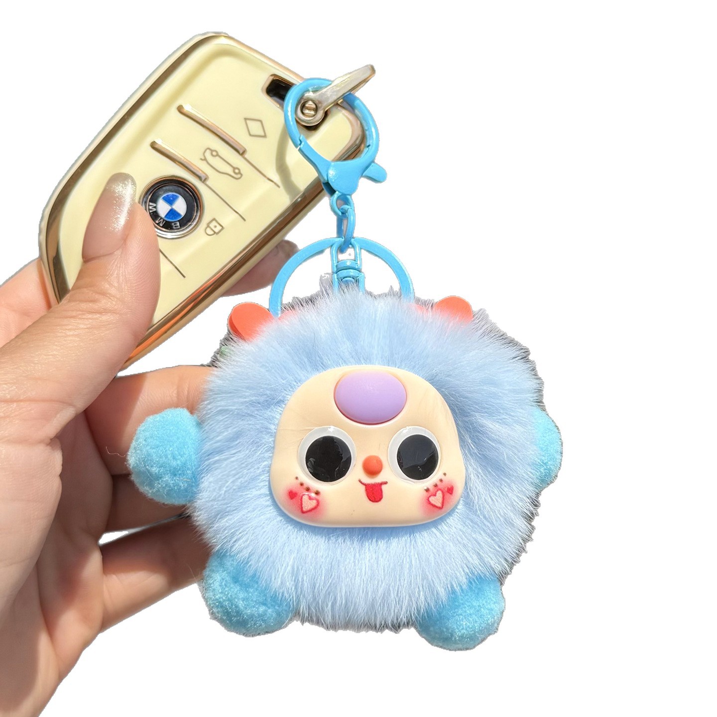 High quality fox fur bag penda - Car Accessories Useful review and price