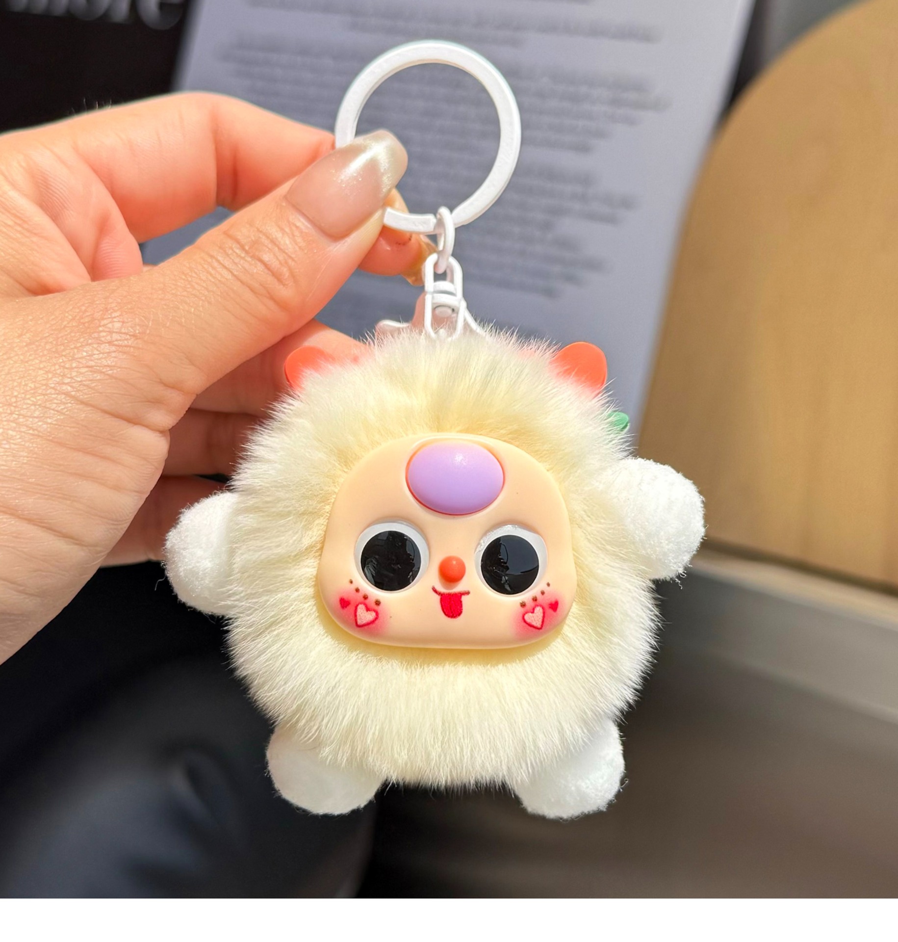High quality fox fur bag penda - Car Accessories Useful review and price
