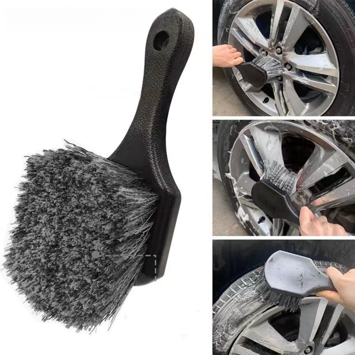Car Wheel Cleaning Brush Detai - Car Detailing Brush review and price