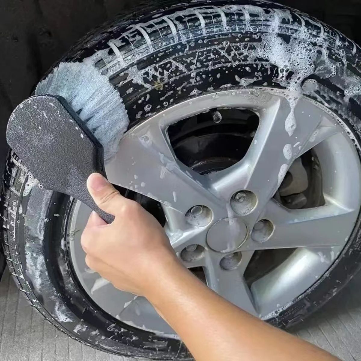 Car Wheel Cleaning Brush Detai - Car Detailing Brush review and price