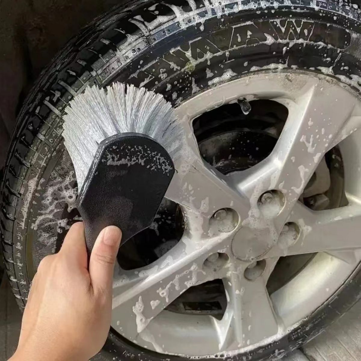 Car Wheel Cleaning Brush Detai - Car Detailing Brush review and price