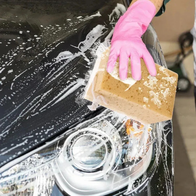Car Washing Sponge Large Honey - Car Detailing Brush review and price