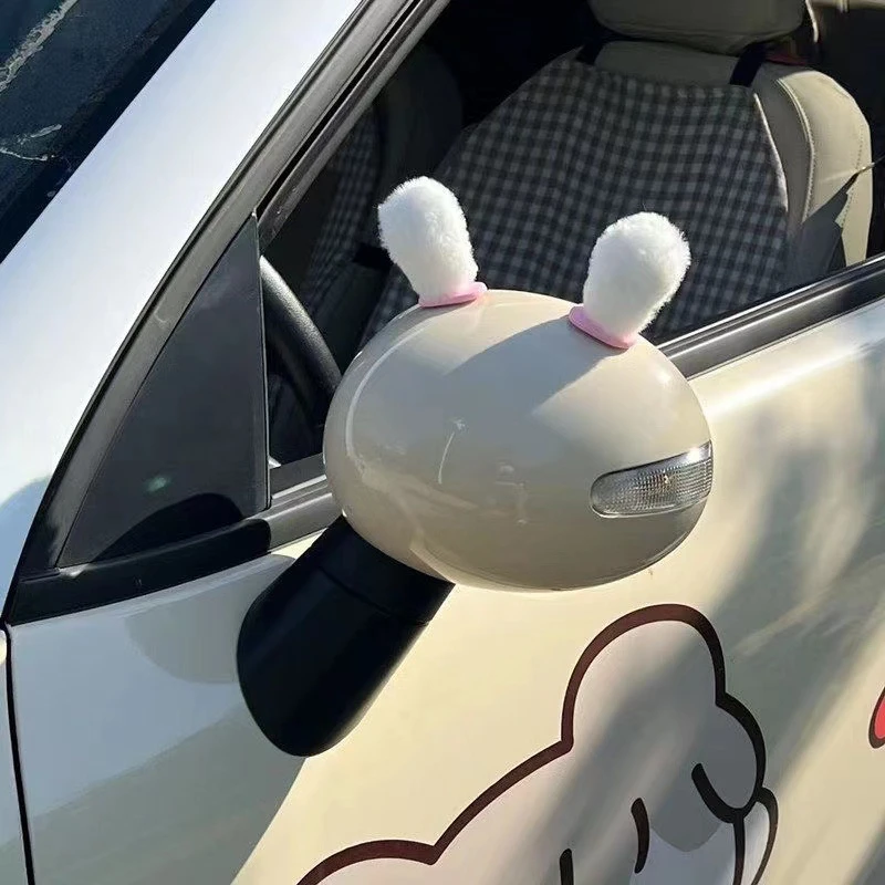 1 Pair Plush Rabbit Ears Car R - Car Accessories Useful review and price